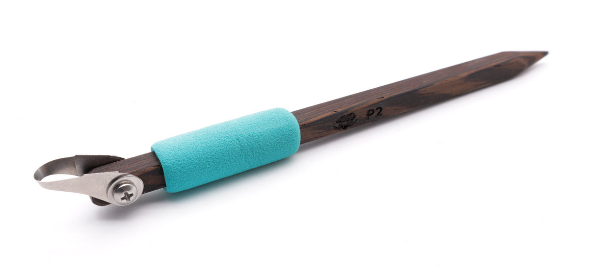 P2 Curved U Tip 6 mm Carving Tool - Clay Revolution
