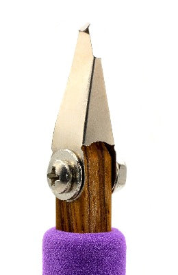 P6R Hook Tip Carving Tool (Right Handed) - Clay Revolution