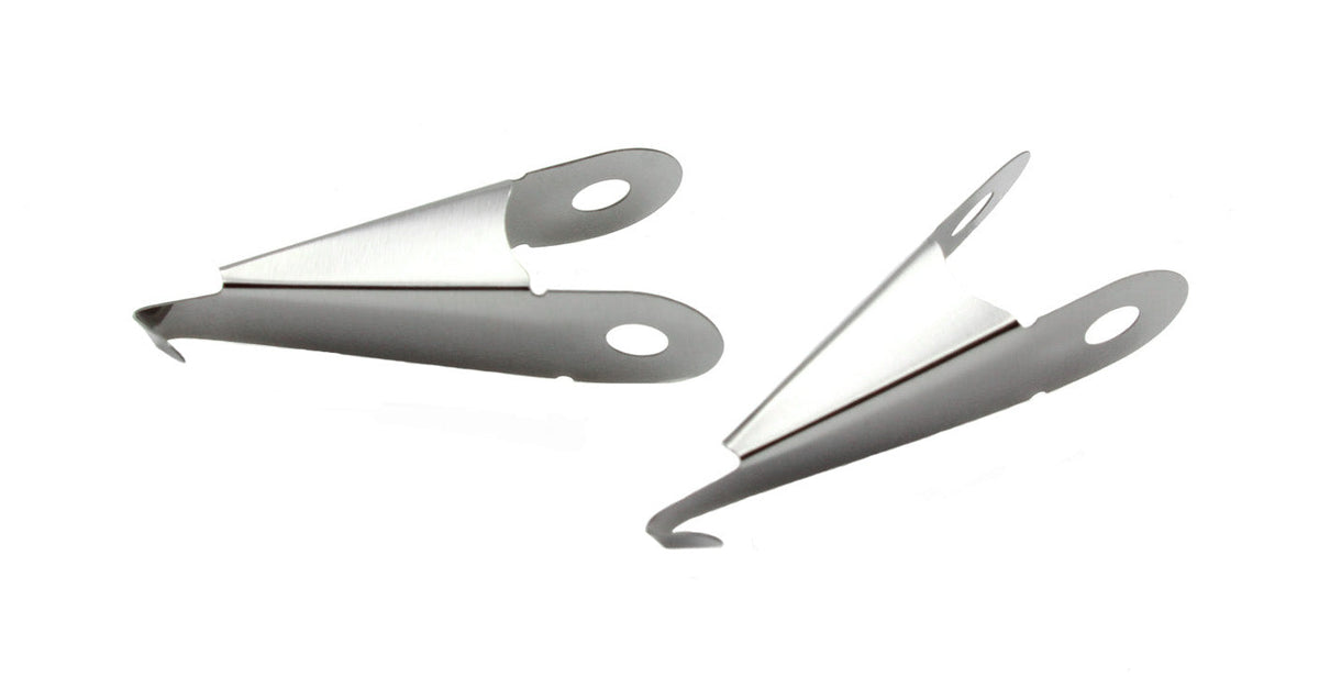 Replacement Ergonomic Carving Tool Blades — K Series (2 pcs) - Clay Revolution