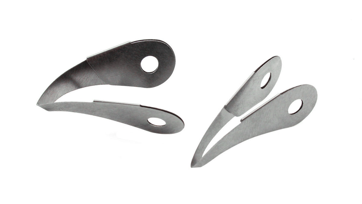 Replacement Classic Carving Tools Blades — P Series (2 pcs) - Clay Revolution