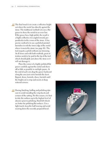 Professional Stonesetting, A Contemporary Guide to Traditional Setting Techniques - Alan Revere - Clay Revolution