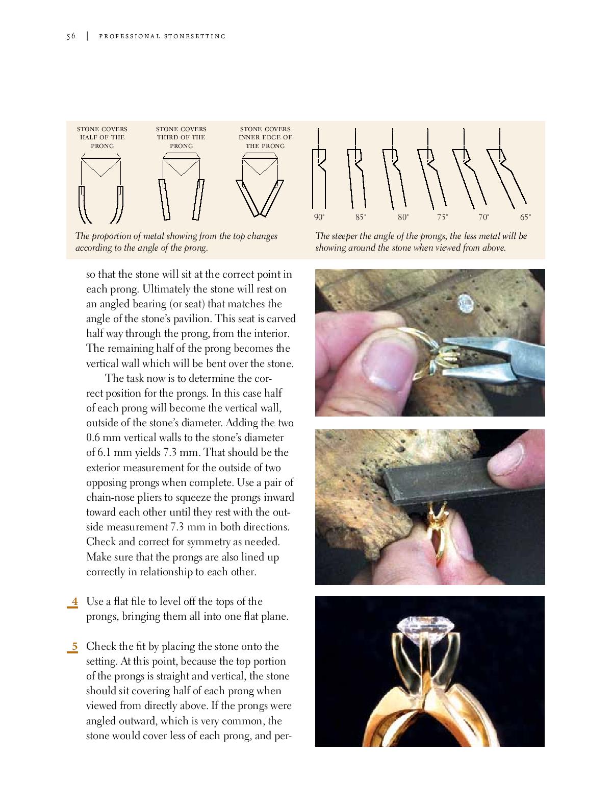 Professional Stonesetting, A Contemporary Guide to Traditional Setting Techniques - Alan Revere - Clay Revolution