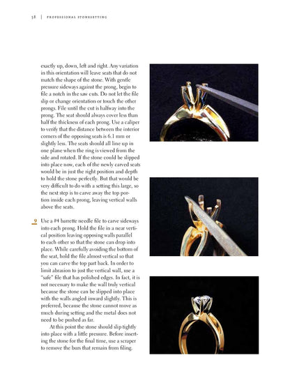 Professional Stonesetting, A Contemporary Guide to Traditional Setting Techniques - Alan Revere - Clay Revolution