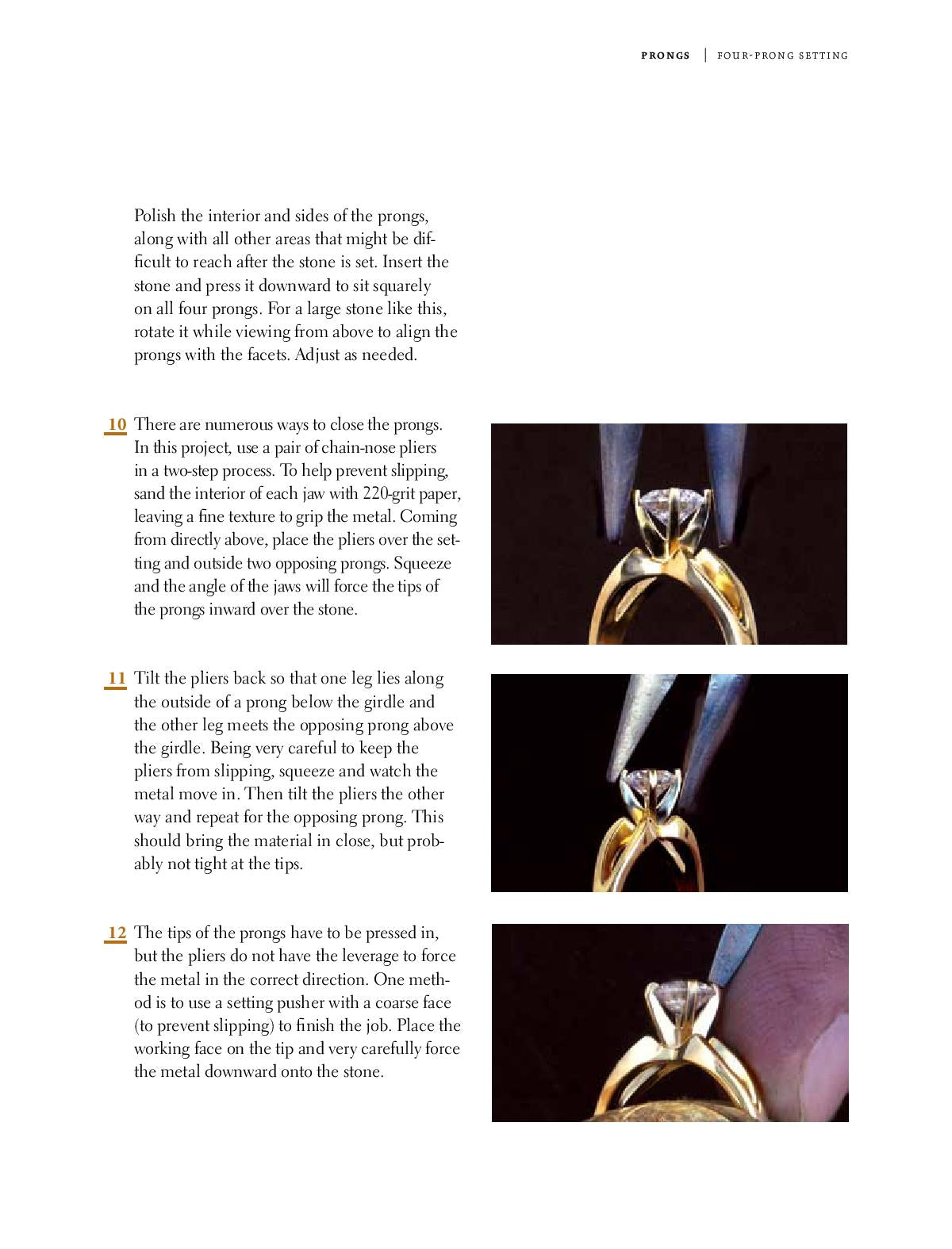 Professional Stonesetting, A Contemporary Guide to Traditional Setting Techniques - Alan Revere - Clay Revolution
