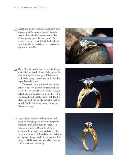 Professional Stonesetting, A Contemporary Guide to Traditional Setting Techniques - Alan Revere - Clay Revolution