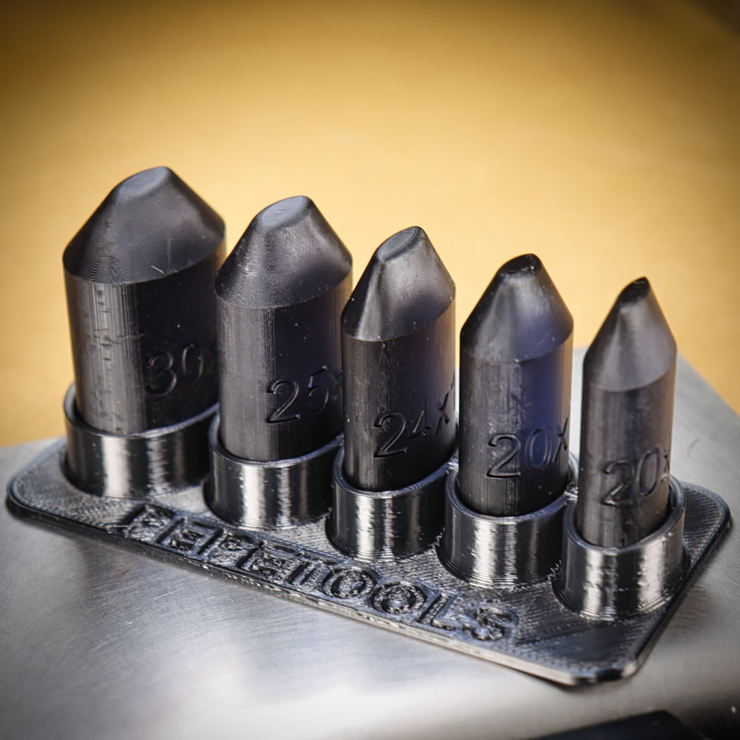 Oval Disc Cutter Centering Dies - Clay Revolution