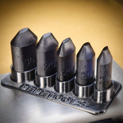 Oval Disc Cutter Centering Dies - Clay Revolution