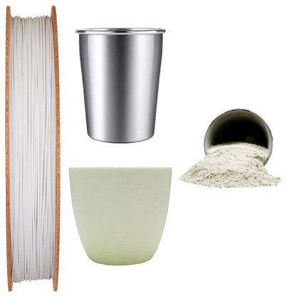 Pyrex® (Borosilicate) Glass Filamet™ Print and Sinter Kit - Clay Revolution