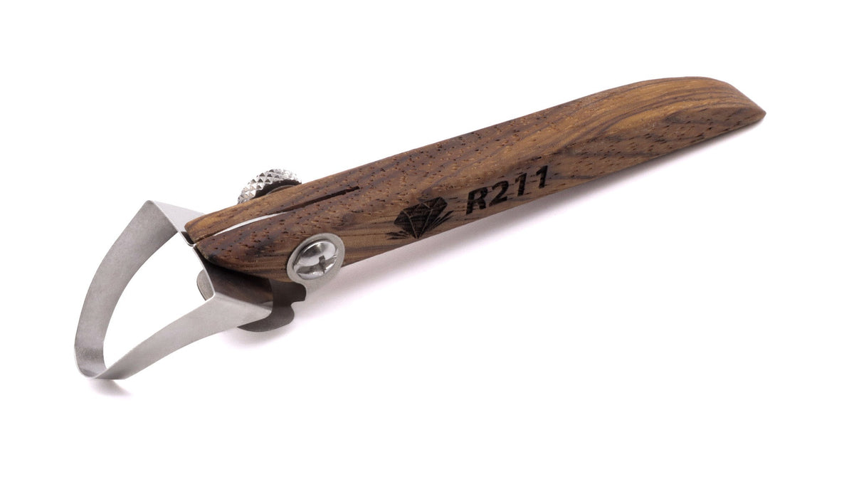 R211 Round Trapezoid Wall XL Handheld Clay Extruder - Clay Revolution
