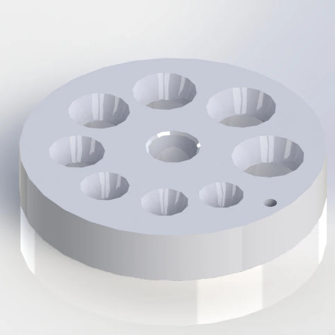 Reducing Die & Push Rod for Ring Stretcher (DELRIN) - Clay Revolution