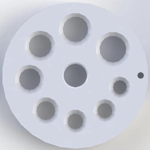 Reducing Die & Push Rod for Ring Stretcher (DELRIN) - Clay Revolution