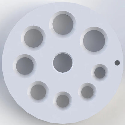 Reducing Die & Push Rod for Ring Stretcher (DELRIN) - Clay Revolution