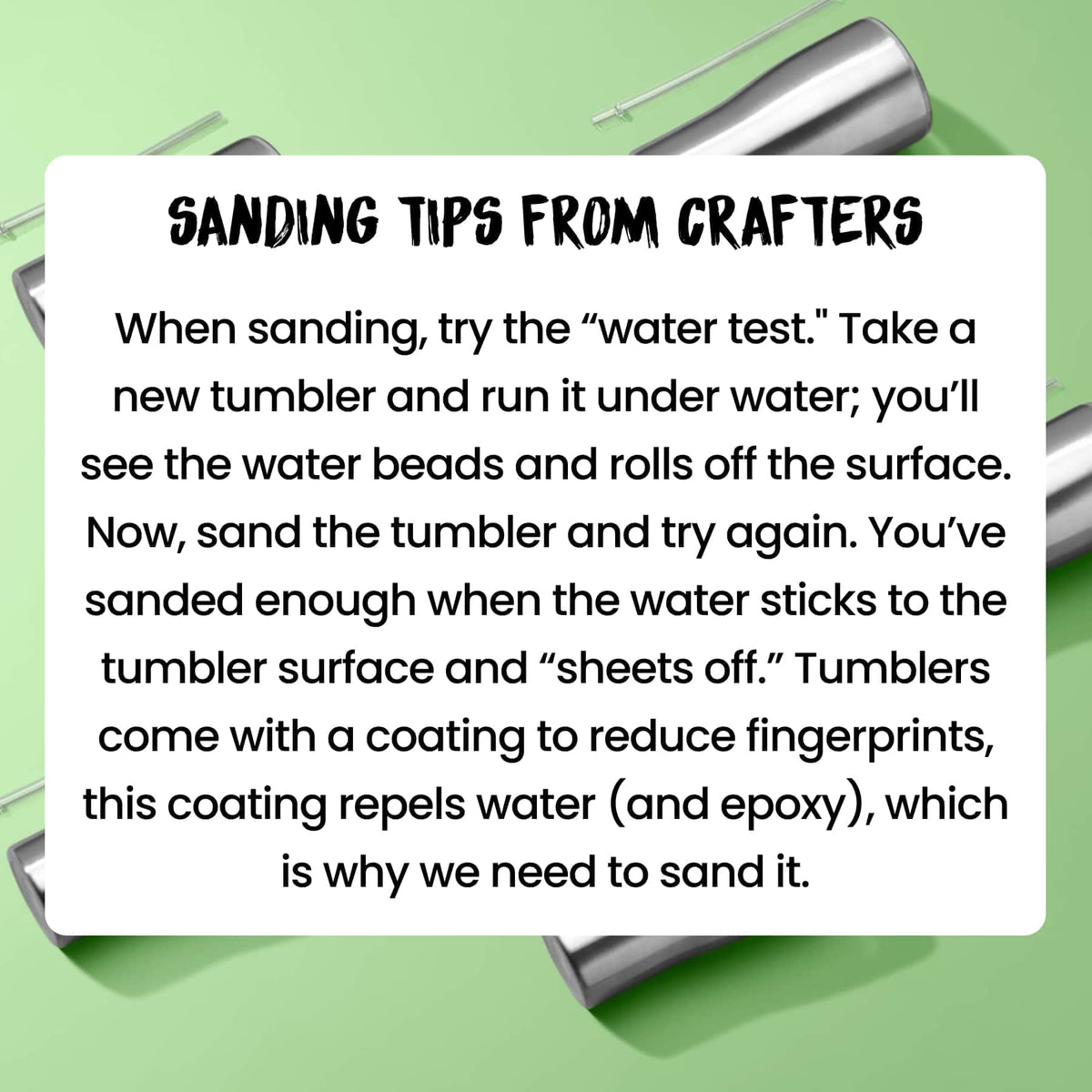 Pre-Sanded 20oz Tumbler - Clay Revolution