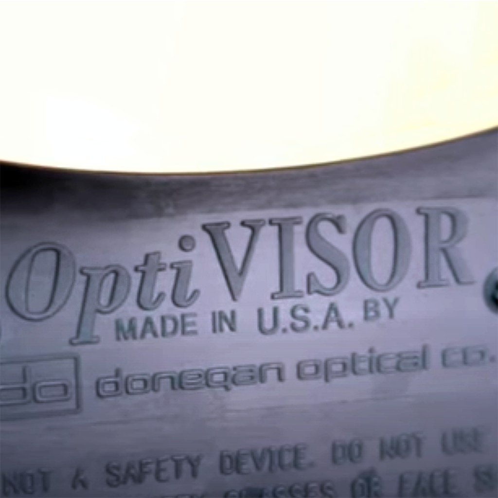 Donegan OptiVISOR DA-2 1.5 X Magnification at 20" - Clay Revolution