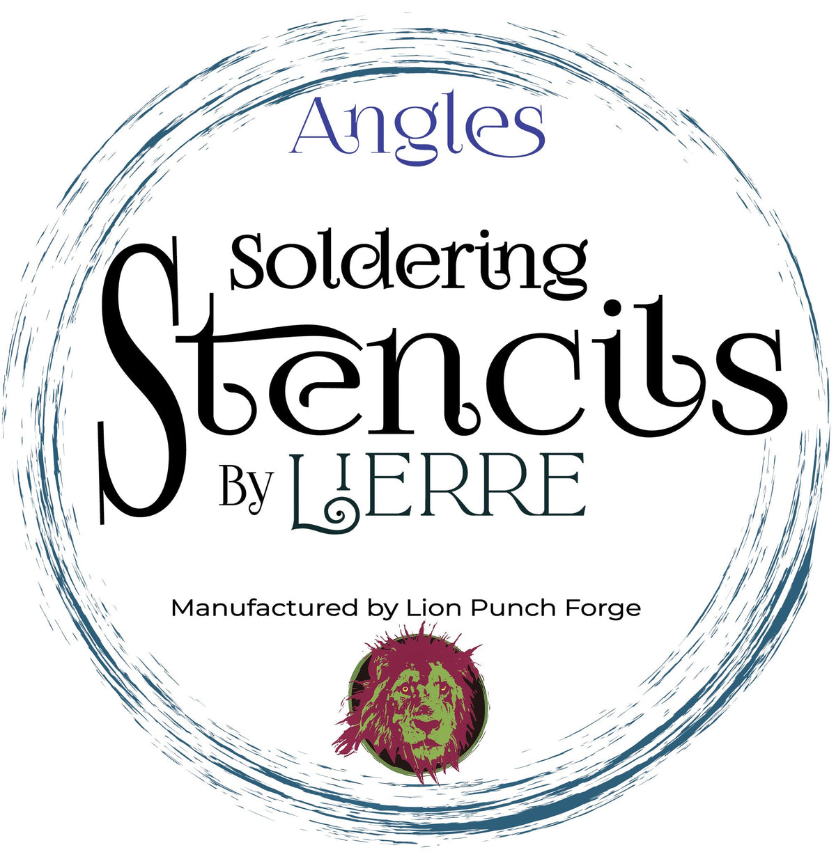 Soldering Stencils Curves - Clay Revolution