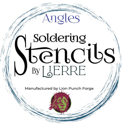 Soldering Stencils Curves - Clay Revolution