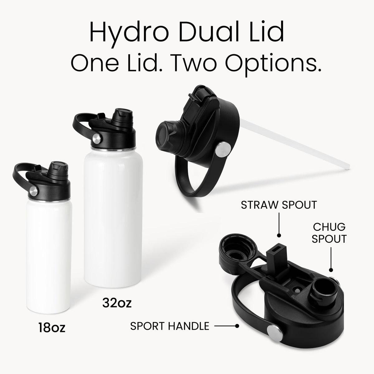 32oz Hydro Water Bottle - Clay Revolution