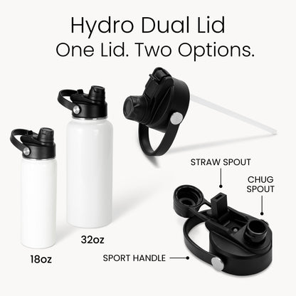 32oz Hydro Water Bottle - Clay Revolution