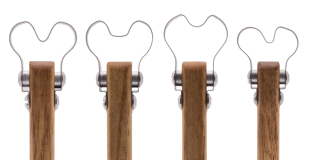 4-Piece Feature Trimming Tool Set 1 - Clay Revolution