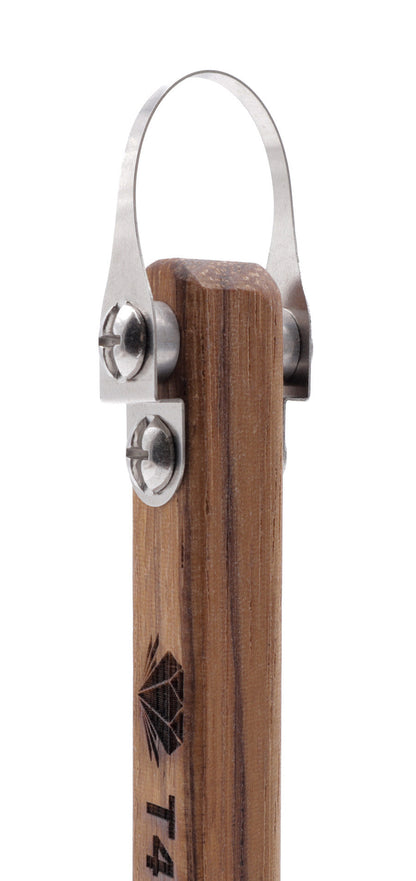 T4 U Tip Pottery Trimming Tool w/ Rounded Edge Handle - Clay Revolution