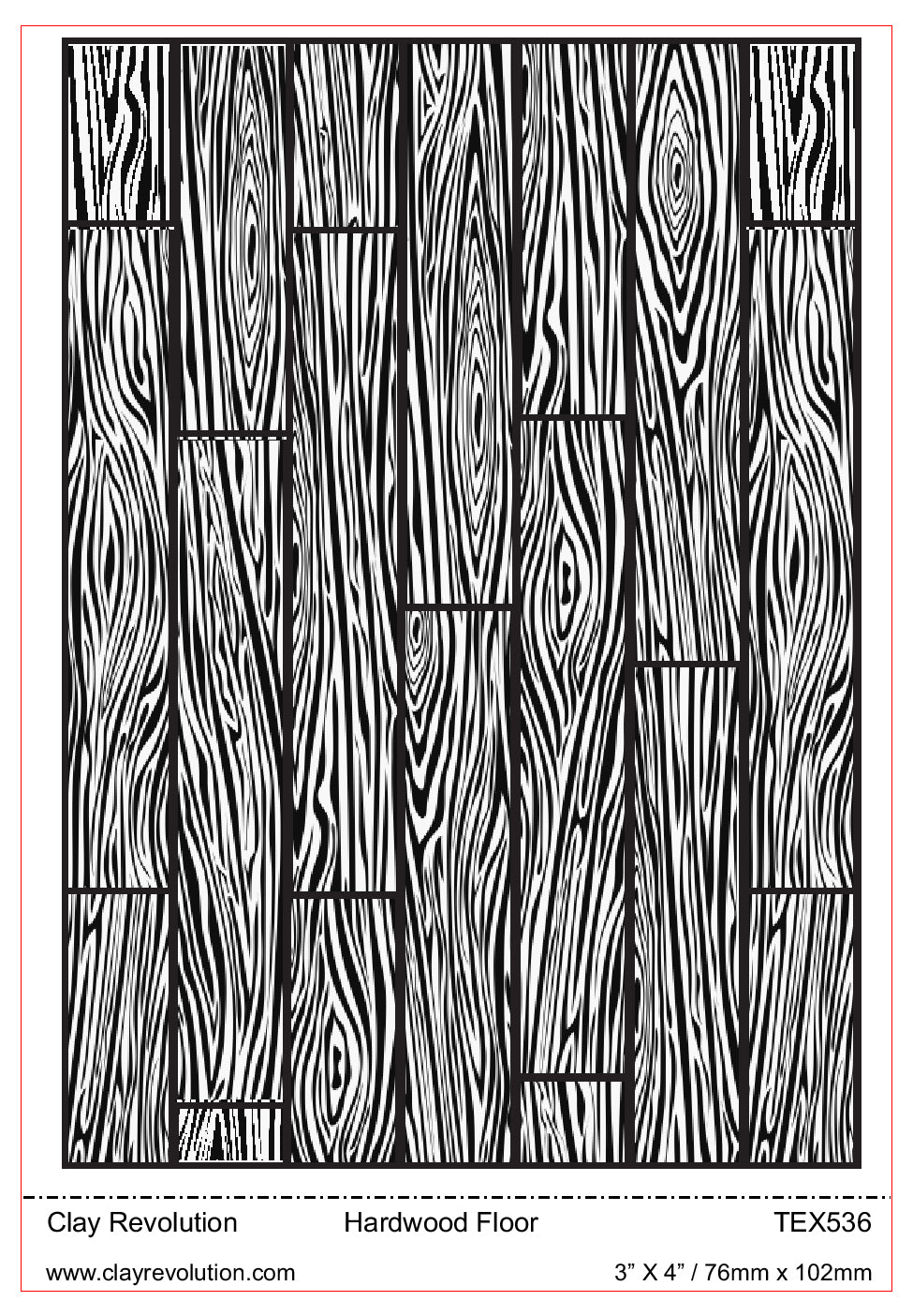 Hardwood Floor Texture Sheet - Clay Revolution