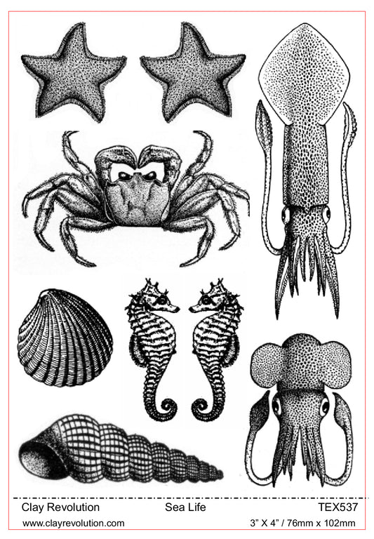 Sea Life Texture Sheet