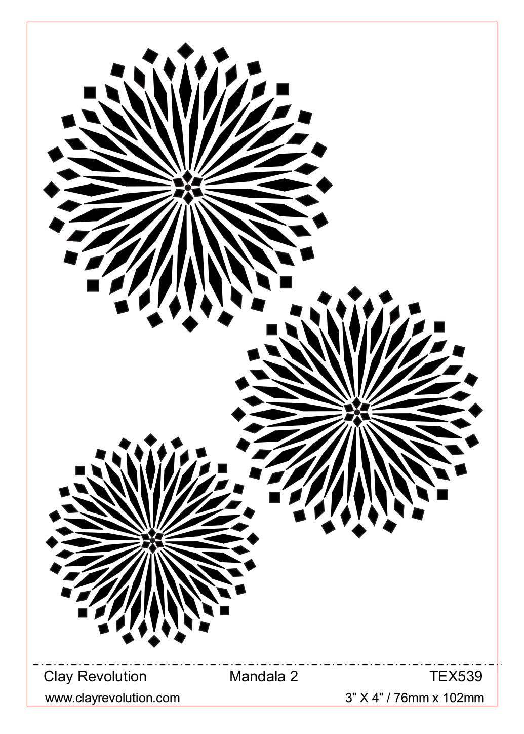 Mandala 2 Texture Sheet