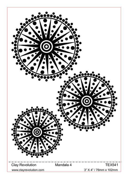 Mandala 4 Texture Sheet