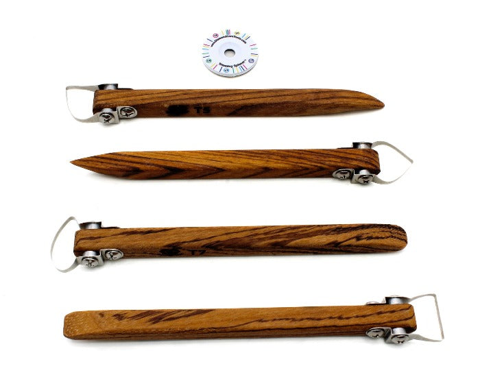 5-Piece Trimming Tools Set 2 - Clay Revolution