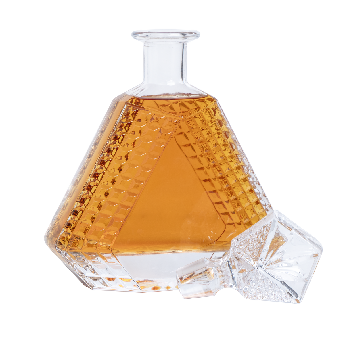 Whiskey Decanter - Triangle - 650ML - Clay Revolution
