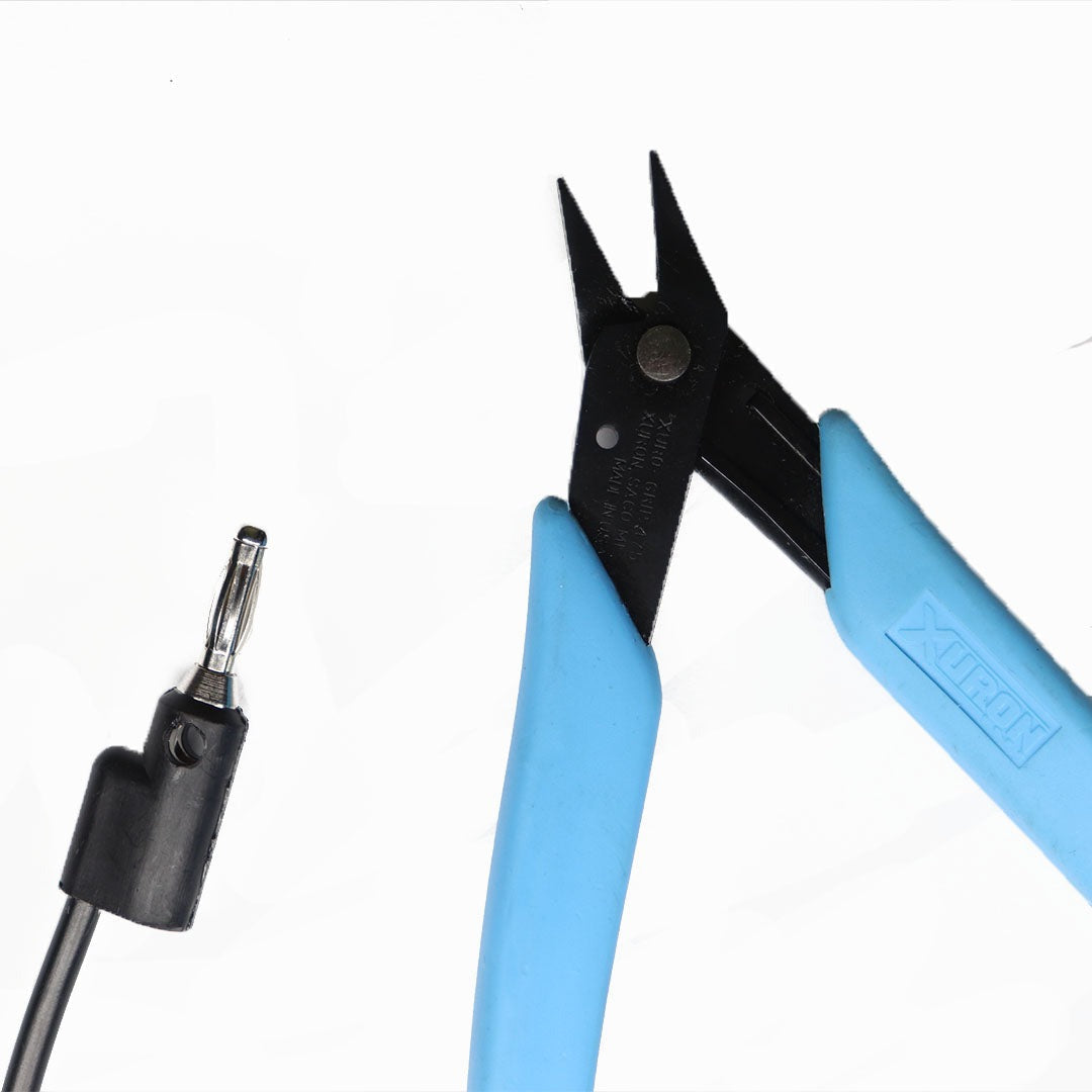 Xuron Grounded Pliers for Permanent Jewelry Welders - Clay Revolution