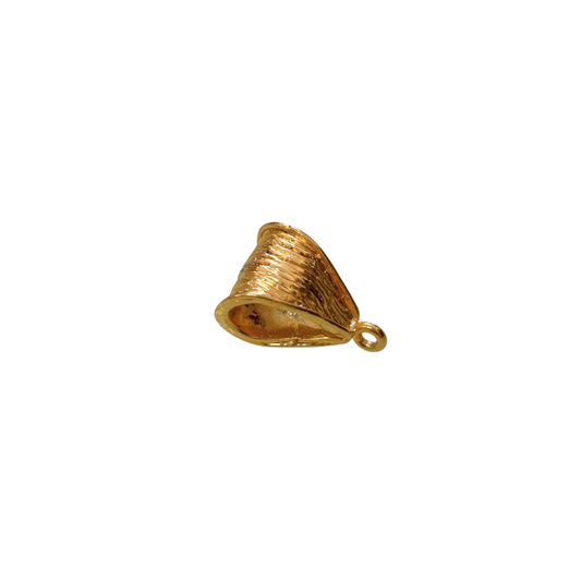 Vermeil Plated Sterling Silver Bail 10mm