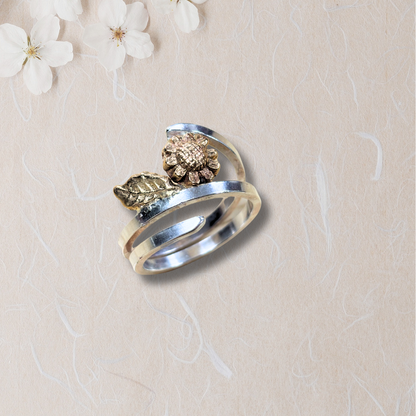 Secret Garden: Mixed Metal Ring with Carrie Story 2-3-27 Tucson