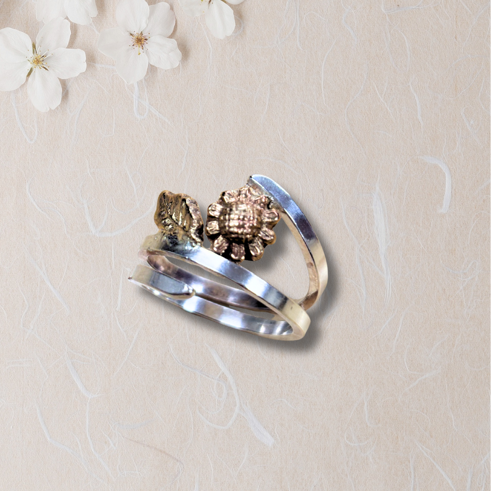 Secret Garden: Mixed Metal Ring with Carrie Story 2-3-27 Tucson