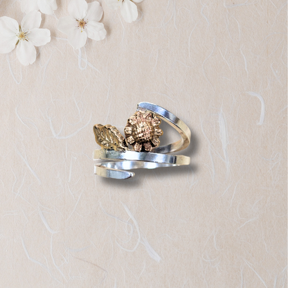 Secret Garden: Mixed Metal Ring with Carrie Story 2-3-27 Tucson