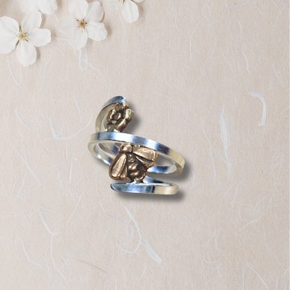 Secret Garden: Mixed Metal Ring with Carrie Story 2-3-27 Tucson