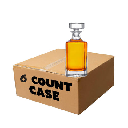 Whiskey Decanter - Square - 750ML - Clay Revolution