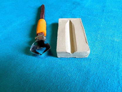X4 1 mm Square Fluting Tool - Clay Revolution