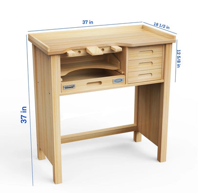 Professional Jewelers Bench by Gerstner International - Clay Revolution
