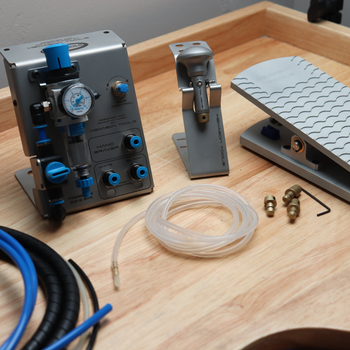 IronBrush™ - Pneumatic Engraving Tool - Clay Revolution