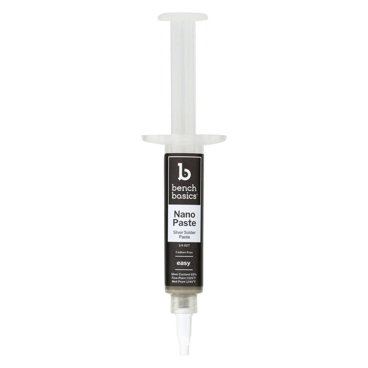 NANO Paste, Silver Solder Paste w/ Dispensing Syringe, 1/4 ozt - Clay Revolution