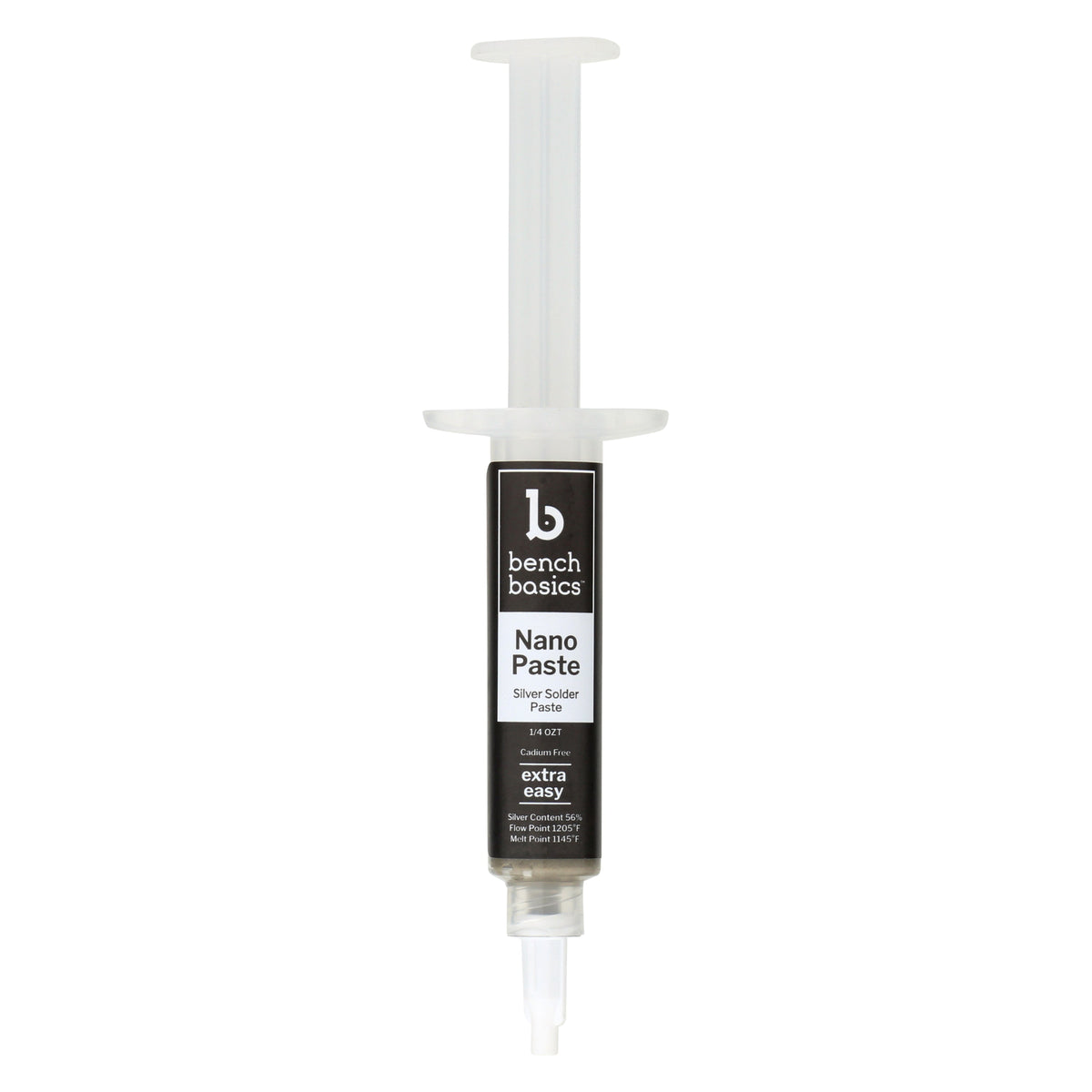 NANO Paste, Silver Solder Paste w/ Dispensing Syringe, 1/4 ozt - Clay Revolution