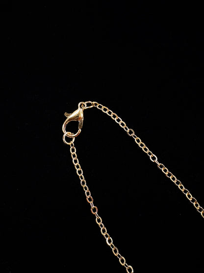 Gold Plated Necklace 24"