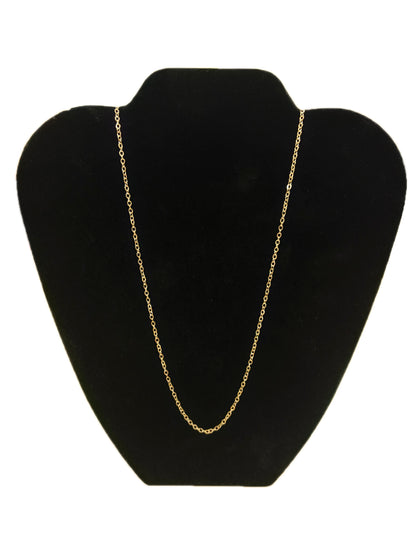 Gold Plated Necklace 24"