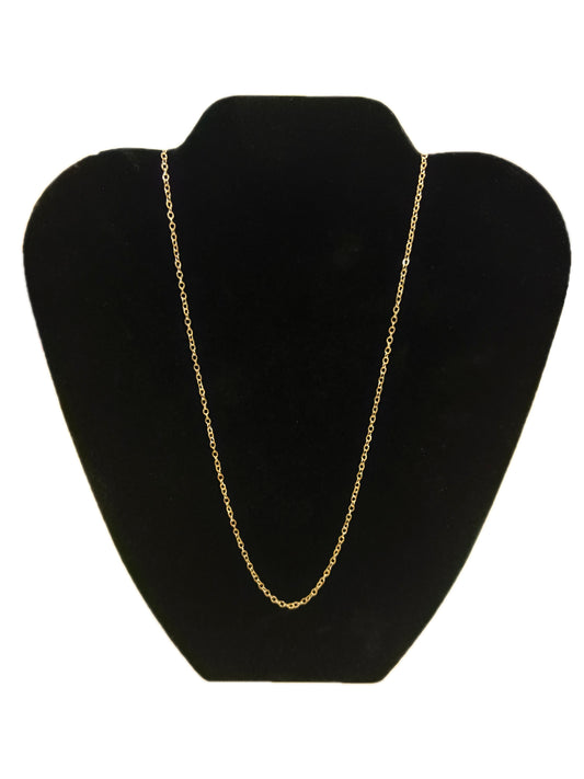 Gold Plated Necklace 24"