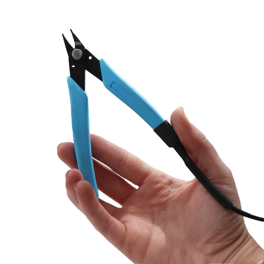 Xuron Grounded Pliers for Permanent Jewelry Welders - Clay Revolution