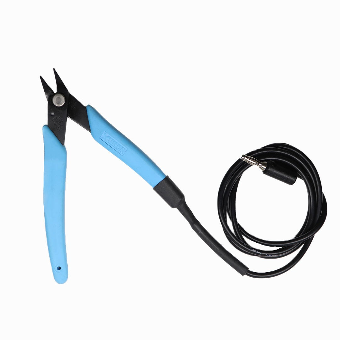 Xuron Grounded Pliers for Permanent Jewelry Welders - Clay Revolution