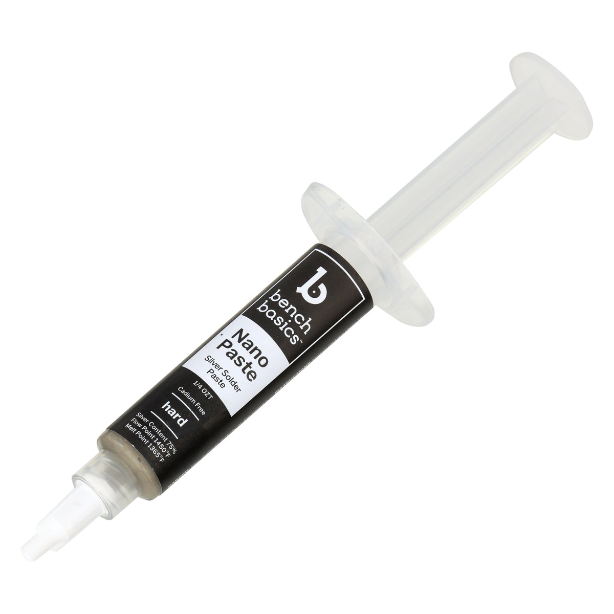 NANO Paste, Silver Solder Paste w/ Dispensing Syringe, 1/4 ozt - Clay Revolution