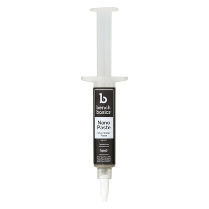 NANO Paste, Silver Solder Paste w/ Dispensing Syringe, 1/4 ozt - Clay Revolution
