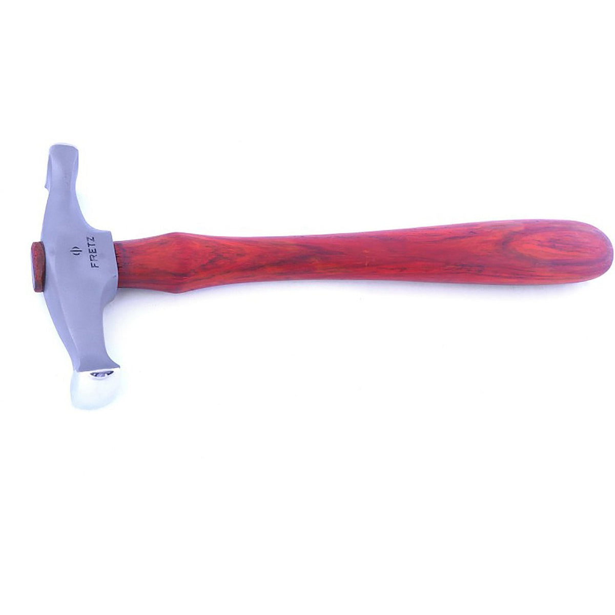 Rounded Wide Raising/Embossing Hammer, Fretz HMR-109 - Clay Revolution